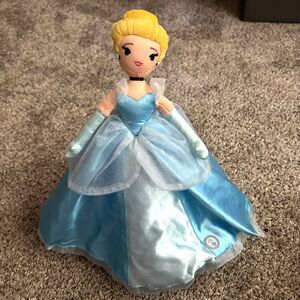 Hallmark Twirling Musical Waltzing Very Rare HTF Cinderella Plush 14" Doll